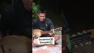 Doraemon Fingerstyle Gambus‼️ #musiktradisional #gambus #music #cover