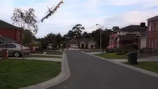 747 Crashes in suburban Street.g