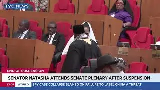 Senator Natasha Attends Senate Plenary After Suspension