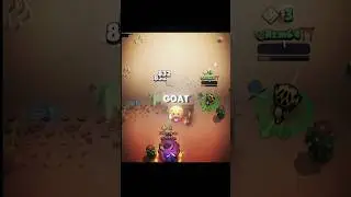 Real 1hp Clutch in Brawl Stars 😰🙌🏻 | #shorts #brawlstars #fyp #rzm64 #foryou