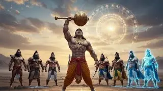 हनुमान जी और कल्कि भगवान | Kaliyug End Story | Chiranjeevi Reunion | Epic Devotional Film