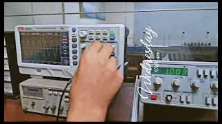how to perform an  oscilloscopy  by using function generator