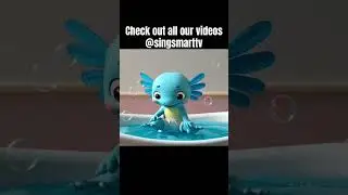 🎵 Axel&rsquo;s Bubbly Bath Adventure &ndash; Sing Along! | Kid's Songs | Sing Smart TV #shorts