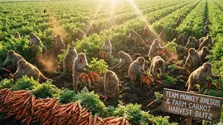 The Amazing Monkey Team: Carrot Farming From Farm to Market 