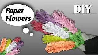 How to make Paper Flower Lavender💐/ Easy Paper Craft Origami #diy #papercrafts #handmade #gift