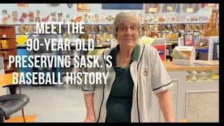 Meet the 90-year-old preserving Sask.'s baseball history