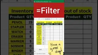 Inventory Management in Excel Tips and Tricks #shorts #exceltips #invest #stocks #inventory #short