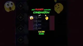 [Rusher]⚡best character combination | tatsuya character combination | cs rank best character skill