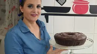 Bolo de cerveja preta
