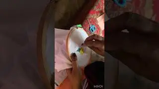 Buttonhole stitch#বোতাম স্টিচ #handstitch #hand embroidery #shots
