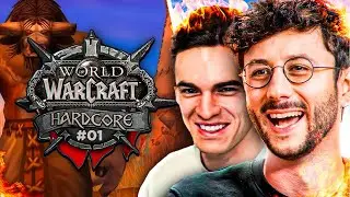 Nouveau challenge ! SI ON MEURT C'EST FINI ! #01 Wow Hardcore ft Luuxia ! Ponce Replay 25/04/2023