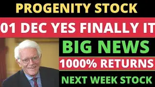 FINALLY SOME GREAT NEWS!|PROGENITY PROG SHORT SQUEEZE|PROG STOCK ANALYSIS|PROG BUY SELL