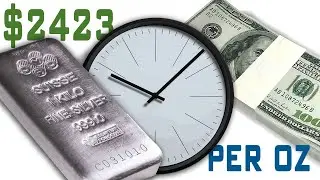 Silver $2,423 | The Debt Clock Speeds Up