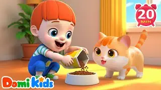 Cute Meow Meow Needs Our Care🐱 | Fun Cat Song | Animals Songs & Nursery Rhymes | Animal Party