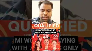 Gujarat Giant Qualified! MI Women doubts? #wpl #ggwvsmiw#shorts