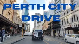 DRIVING AROUND PERTH CITY