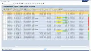 SAP APO ATP Confirmation Cockpit Demo
