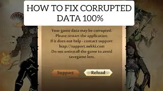 Shadow Fight 2 || How to Fix Corrupted Data || Step by Step