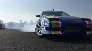 SR20 Drift Team train slowmo