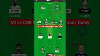 MI vs CSK Dream11 Team | MI vs CSK Best Dream11 Team | IPL 2023 Match | MI vs CSK Dream11 Today