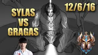 HKA Crash Sylas Jungle Vs Gragas- KR Challenger Patch 9.20