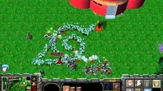 Warcraft 3 Anime Edition !!! Как быстро прокачиваться ???))))