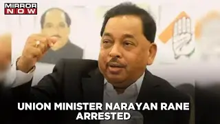 Union Minister Narayan Rane arrested in Ratnagiri over 'slap Uddhav' remark
