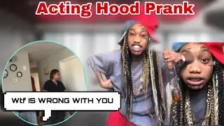Acting Hood Prank On Mom// Rapping Like A Thug  *Funny*😂