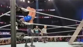 Jey uso comes in to save Cody Rhodes from Damien priest & JD McDonagh at WWE Supershow