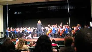 2014 District XII Middle School Orchestra - West Cluster  (McClure) song 3