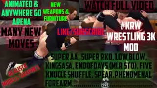 WR3D Kingreal wrestling or wrestling 3k mod