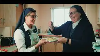 Sr. Nancy Usselmann, FSP makes Monsignor Jamie's Linguini and Clam Sauce