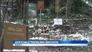Kauai officials working to combat coastal erosion around the Island