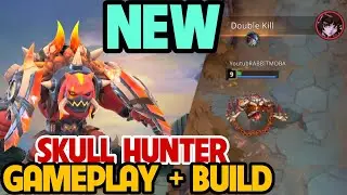 ✔️ AutoChess MOBA | New Hero: Skull Hunter (Warrior) Gameplay + Build