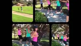 Shade workout in hot weather