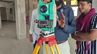 How to Building Layout from Total Station| 100% Job in Land Surveyor| Aims surveyor Course in india