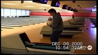 Dad uses baby as bowling ball
