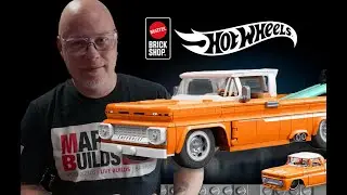 🔥 Mattel Brick Shop Hot Wheels &rsquo;62 Chevy Pickup | Review @MarkBuildsBRIX