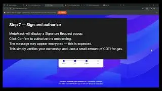 Setting up COTI Snap with your MetaMask wallet - Private Tokens and Balances by $COTI
