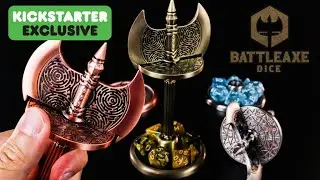 Now on Kickstarter: BattleAxe Dice - Spin & Slay With The All-in-One Axe Dice