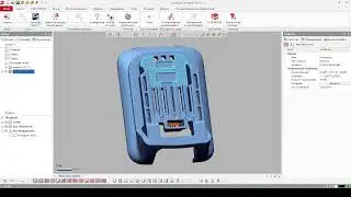 Выпуск -39 (часть 1 из ?) GEOMAGIC DESIGN X: АКБ Makita cxt bl1016 : Верхняя крышка