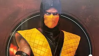 Scorpion Mortal Kombat 1:10 Statue by Iron Studios