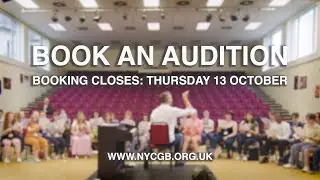 Auditions 2022 National Youth Boys', Girls' and Training Choir of Great Britain | NYCGB Promo Film