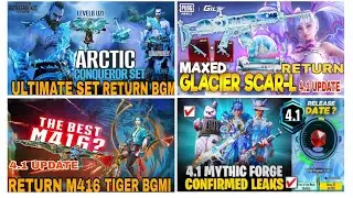 100/RETURN ULTIMATE SET LEAKS//MYTHIC FORGE UP GUN 4.1 UPDATE//M416  LIZARD COME BACK//#pubg #bgmi