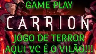 TERROR GAME PLAY DO CARNI&Ccedil;A, CARRION  no GAME PASS. Xbox, sem enrola&ccedil;&atilde;o 😄🤙