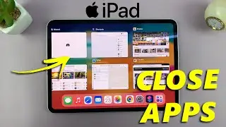 Как закрывать приложения на iPad