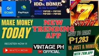 BAGONG TRENDING APP AT KUMITA GAMIT ANG GCASH PAYMAYA 7XM