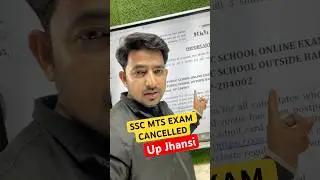Ssc mts exam cancelled 😳😳 #sscmts #sscmtscancelled #mts2025