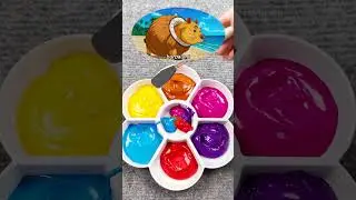 SIGMA BOY x BRAINROT x Mixing Rainbow Colors #paintmixing #colormixing #satisfyingart #asmart 9