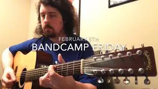 A Small Something on My Lawsuit Takamine 12 String (Bandcamp Friday is February 5th)